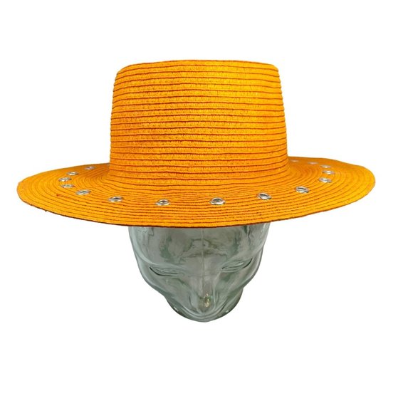Orange Bolero Halo Hat